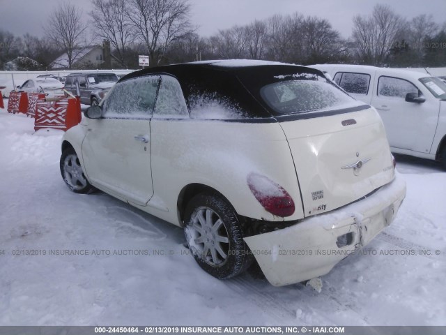 3C3JY55E16T297827 - 2006 CHRYSLER PT CRUISER TOURING CREAM photo 3