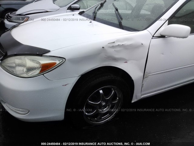 JTDBE32K330175180 - 2003 TOYOTA CAMRY LE/XLE 白色 照片 6