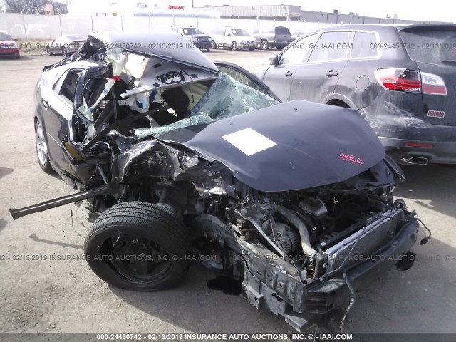 1G1ZB5E07CF109220 - 2012 CHEVROLET MALIBU LS BLACK photo 1