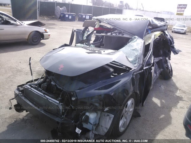 1G1ZB5E07CF109220 - 2012 CHEVROLET MALIBU LS BLACK photo 2