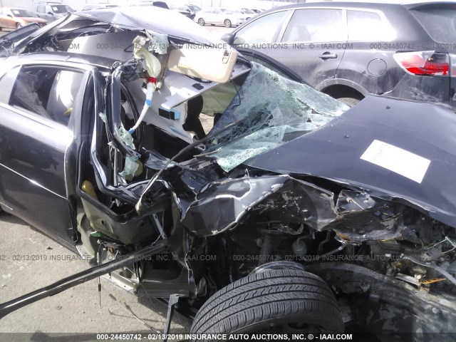 1G1ZB5E07CF109220 - 2012 CHEVROLET MALIBU LS BLACK photo 6