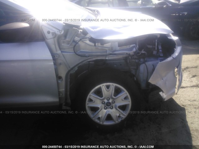 1FMCU0F74EUA93851 - 2014 FORD ESCAPE S SILVER photo 6