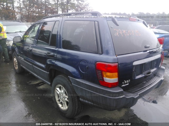 1J4GW48S14C293786 - 2004 JEEP GRAND CHEROKEE LAREDO/COLUMBIA/FREEDOM 蓝色 照片 3