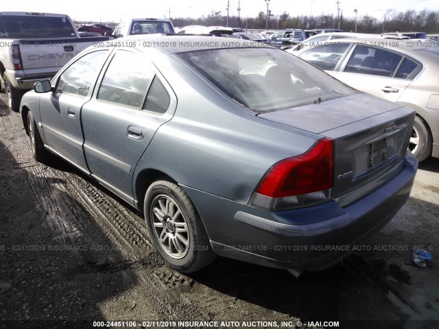 YV1RS64A642408269 - 2004 VOLVO S60 GREEN photo 3