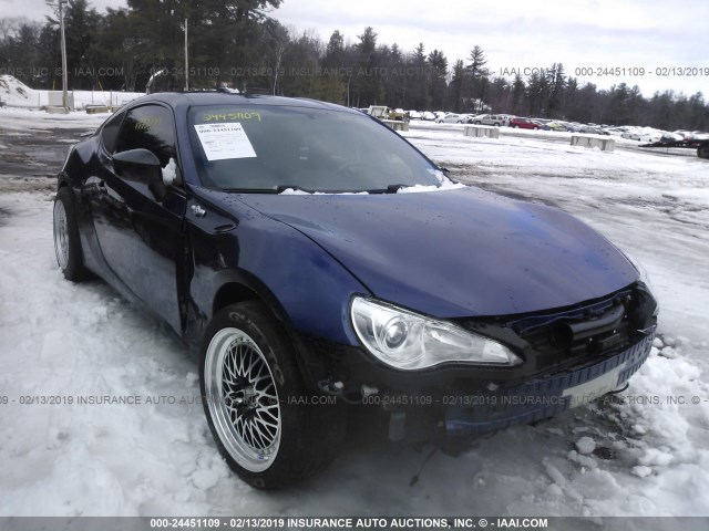 JF1ZNAA16G9703555 - 2016 TOYOTA SCION FR-S Dark Blue photo 1