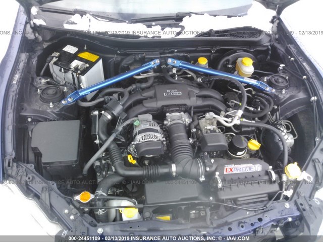 JF1ZNAA16G9703555 - 2016 TOYOTA SCION FR-S Dark Blue photo 10