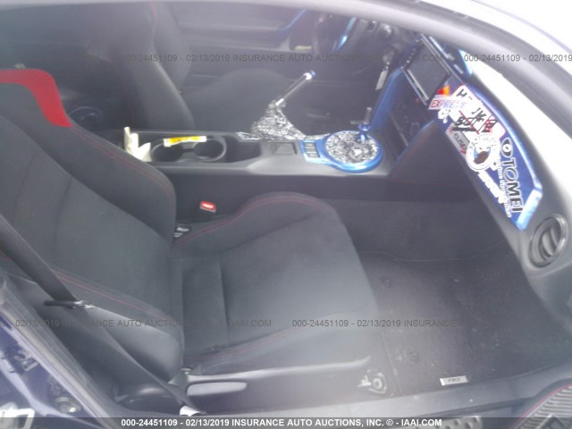 JF1ZNAA16G9703555 - 2016 TOYOTA SCION FR-S Dark Blue photo 5