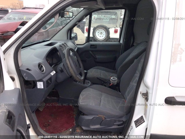 NM0LS7AN6CT083119 - 2012 FORD TRANSIT CONNECT XL WHITE photo 5