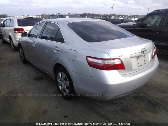 4T1BE46K67U103108 - 2007 TOYOTA CAMRY NEW GENERAT CE/LE/XLE/SE SILVER photo 3