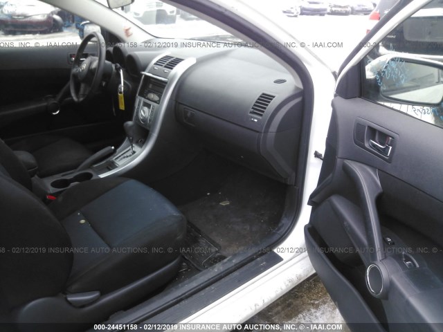 JTKDE177670154887 - 2007 TOYOTA SCION TC 白色 照片 5