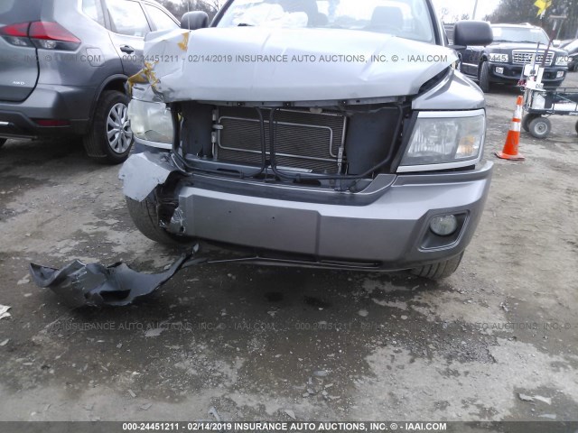 1D3HE38P29S787162 - 2009 DODGE DAKOTA SXT GRAY photo 6