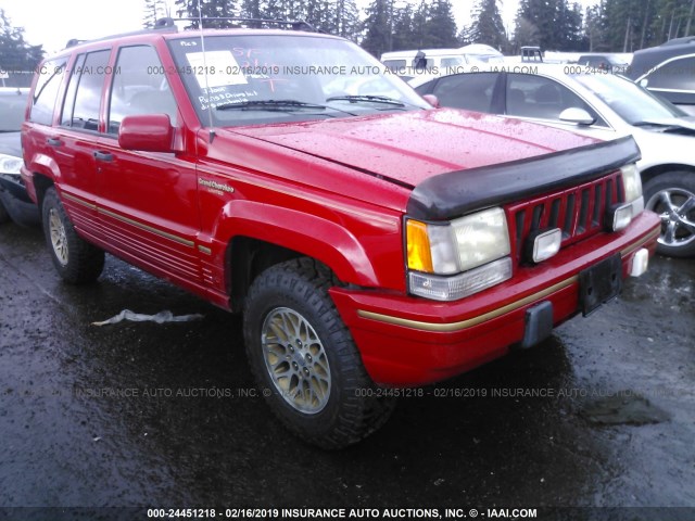 1J4GZ78Y8SC767064 - 1995 JEEP GRAND CHEROKEE LIMITED/ORVIS RED photo 1