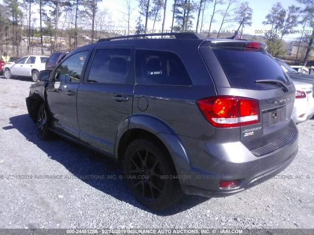 3C4PDCBB2GT212463 - 2016 DODGE JOURNEY SXT GRAY photo 3