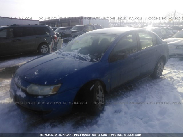 1G8AJ52F54Z202019 - 2004 SATURN ION LEVEL 2 蓝色 照片 2
