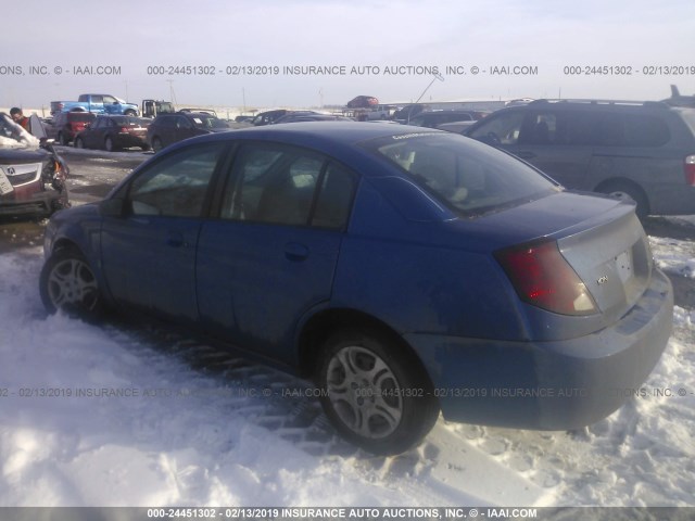 1G8AJ52F54Z202019 - 2004 SATURN ION LEVEL 2 蓝色 照片 3