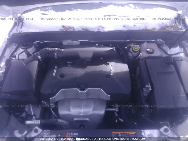 1G11C5SL3FF200840 - 2015 CHEVROLET MALIBU 1LT 白色 照片 10