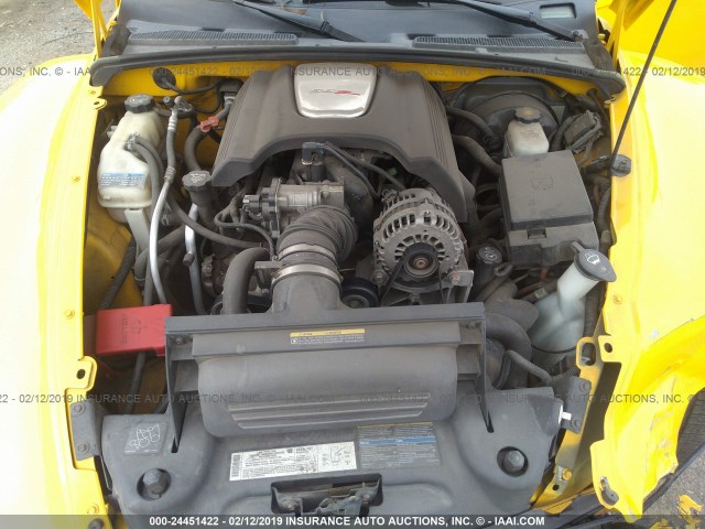 1GCES14P24B110376 - 2004 CHEVROLET SSR 黄色 照片 10