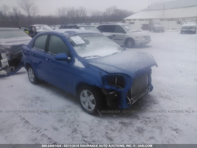 KL1TD5DE1AB075520 - 2010 CHEVROLET AVEO LS/LT ლურჯი ფოტო 1