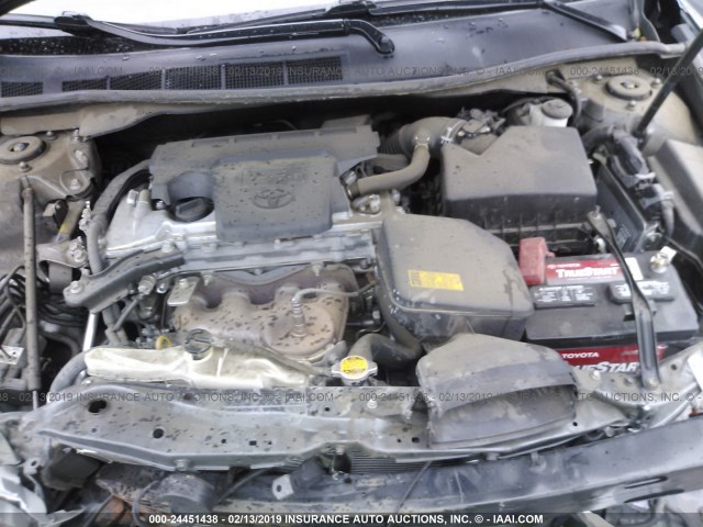 4T1BF1FK2CU181147 - 2012 TOYOTA CAMRY SE/LE/XLE 灰色 照片 10