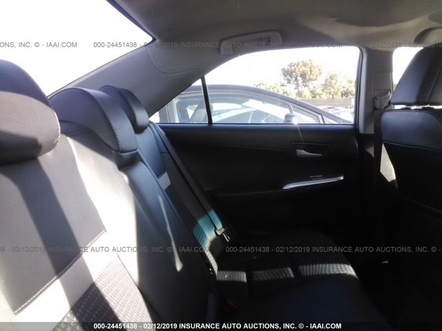 4T1BF1FK2CU181147 - 2012 TOYOTA CAMRY SE/LE/XLE 灰色 照片 8