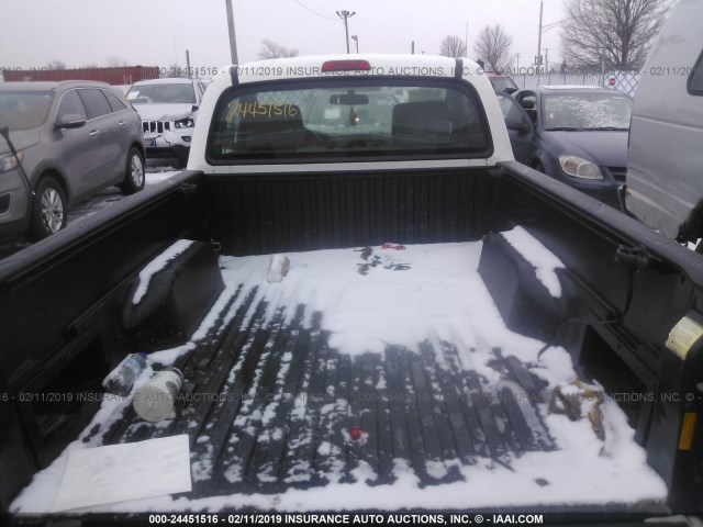 5TFNX4CN5DX030933 - 2013 TOYOTA TACOMA WHITE photo 8