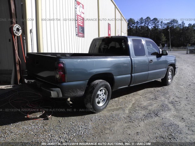 1GCEC19X27Z163757 - 2007 CHEVROLET SILVERADO C1500 CLASSIC GREEN photo 4