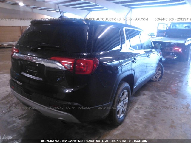 1GKKNKLA5HZ172238 - 2017 GMC ACADIA SLE BLACK photo 4