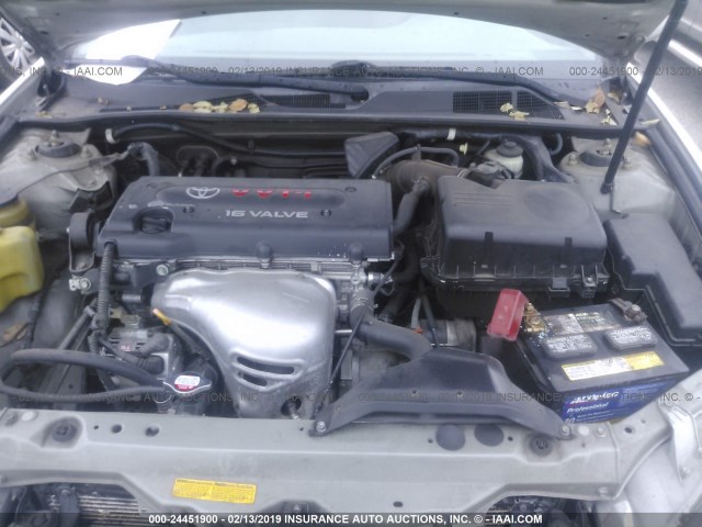 JTDBE32K430168562 - 2003 TOYOTA CAMRY LE/XLE SILVER photo 10