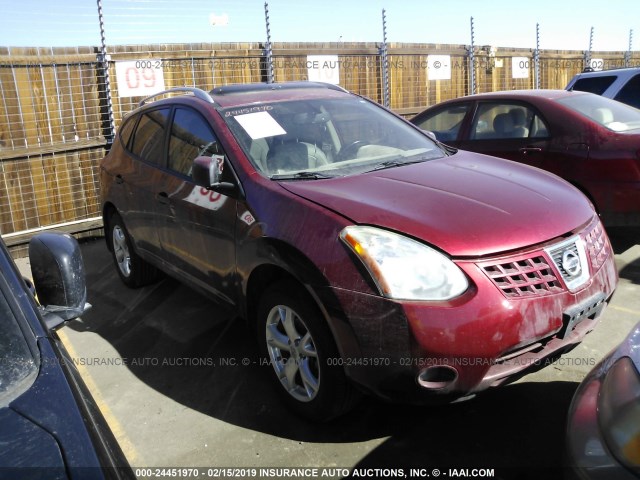 JN8AS58V48W144613 - 2008 NISSAN ROGUE S/SL RED photo 1