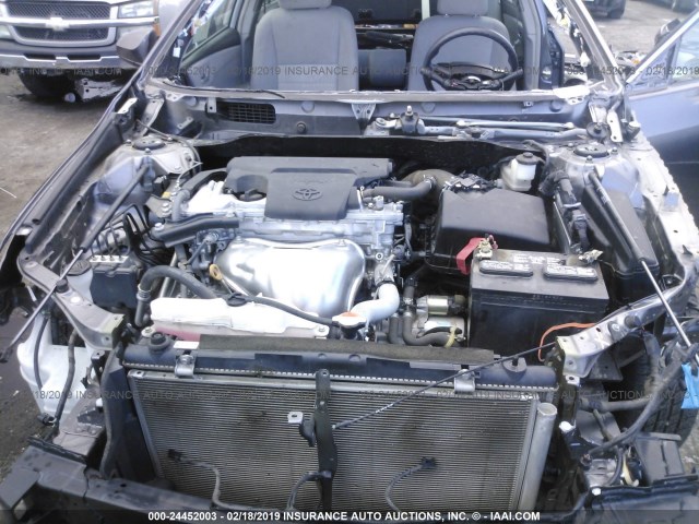 4T1BF1FK8GU266077 - 2016 TOYOTA CAMRY LE/XLE/SE/XSE GRAY photo 10