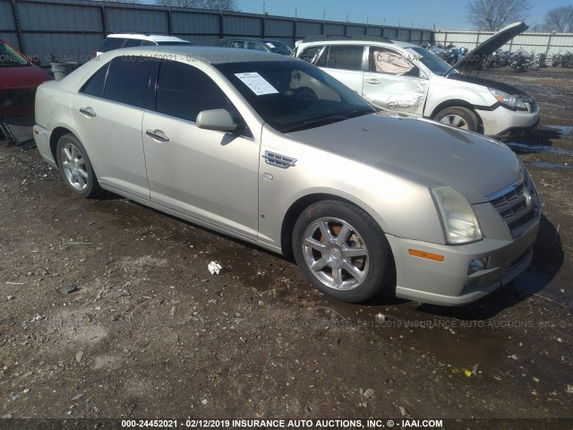 1G6DW67V780197316 - 2008 CADILLAC STS TAN photo 1