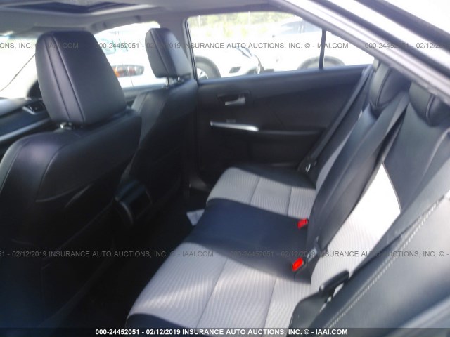 4T1BF1FK2CU591205 - 2012 TOYOTA CAMRY SE/LE/XLE 灰色 照片 8