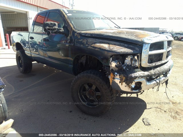 3D7KU28C44G270542 - 2004 DODGE RAM 2500 ST/SLT 蓝色 照片 1