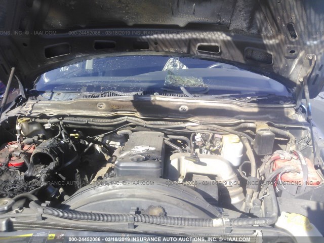 3D7KU28C44G270542 - 2004 DODGE RAM 2500 ST/SLT 蓝色 照片 10