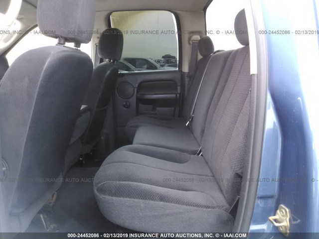 3D7KU28C44G270542 - 2004 DODGE RAM 2500 ST/SLT 蓝色 照片 8