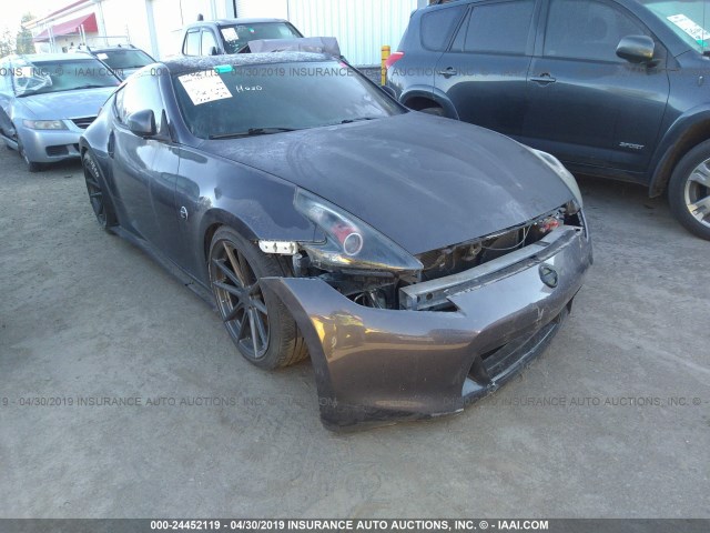 JN1AZ4EH2AM502019 - 2010 NISSAN 370Z GRAY photo 1