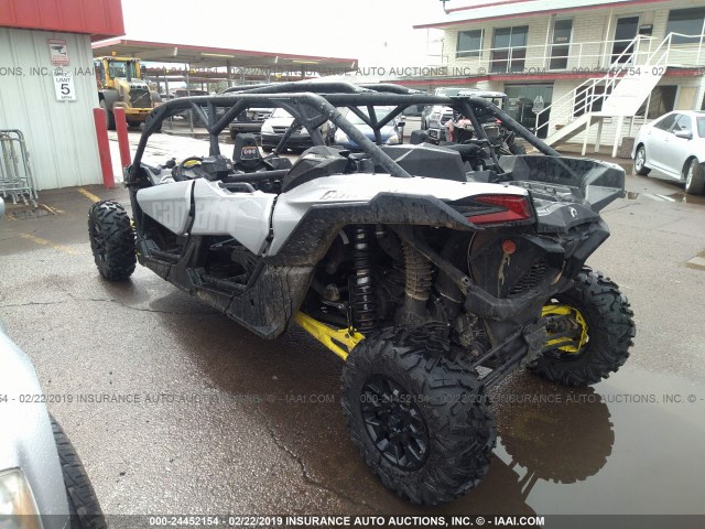 3JBVMAY40JK000360 - 2018 CAN-AM MAVERICK X3 MAX  SILVER photo 3