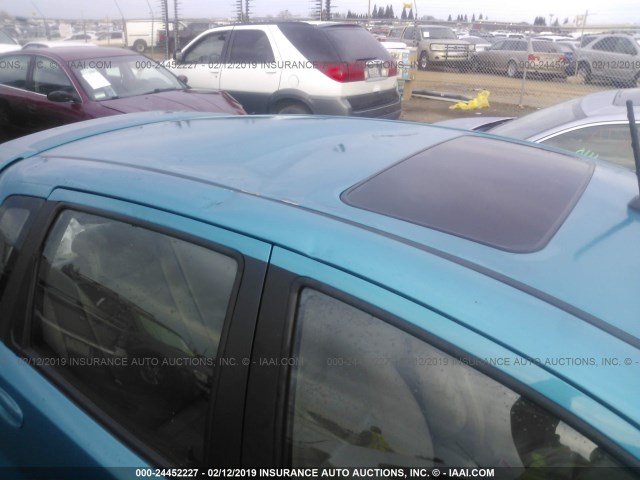 KL1TG66E69B616938 - 2009 CHEVROLET AVEO LT BLUE photo 6