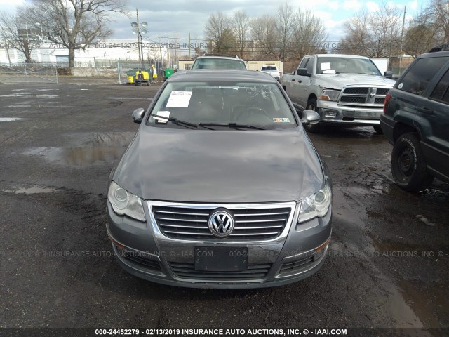 WVWAK73C67P124224 - 2007 VOLKSWAGEN PASSAT 2.0T/WOLFSBURG GRAY photo 6