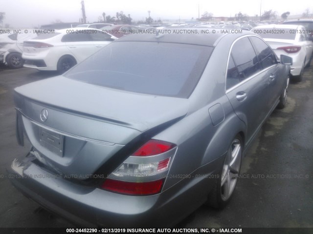 WDDNG71X97A100162 - 2007 MERCEDES-BENZ S 550 GRAY photo 2