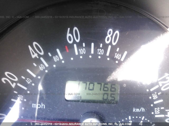 3VWBB61C7WM051402 - 1998 VOLKSWAGEN NEW BEETLE Schwarz Foto 7