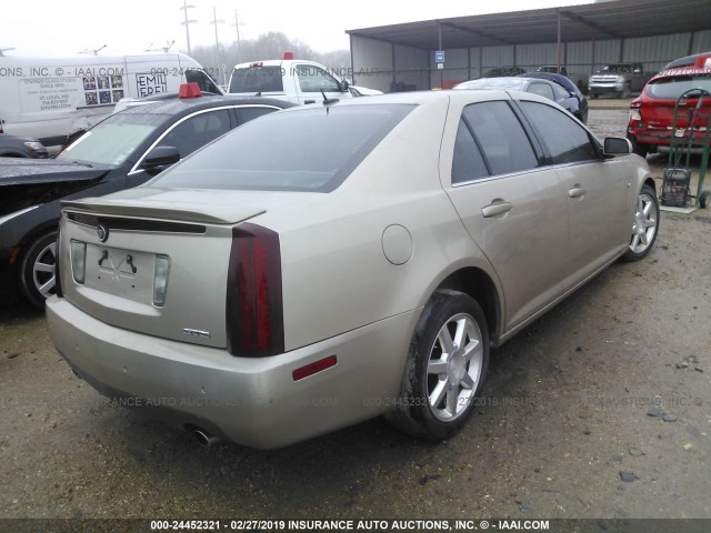 1G6DW677450143744 - 2005 CADILLAC STS GOLD photo 4