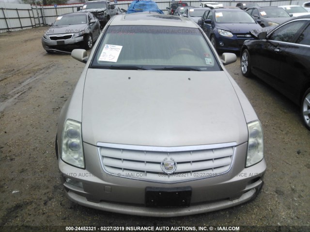 1G6DW677450143744 - 2005 CADILLAC STS GOLD photo 6