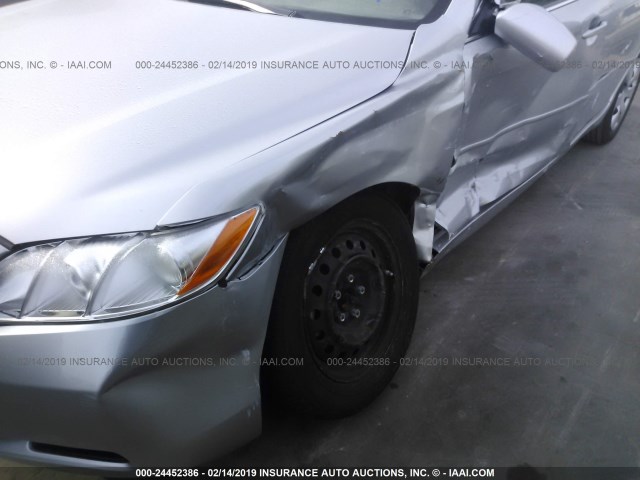 JTNBE46K873030913 - 2007 TOYOTA CAMRY NEW GENERAT CE/LE/XLE/SE SILVER photo 6