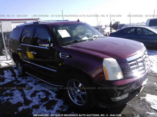 1GYFK13249R156357 - 2009 CADILLAC ESCALADE BURGUNDY photo 1