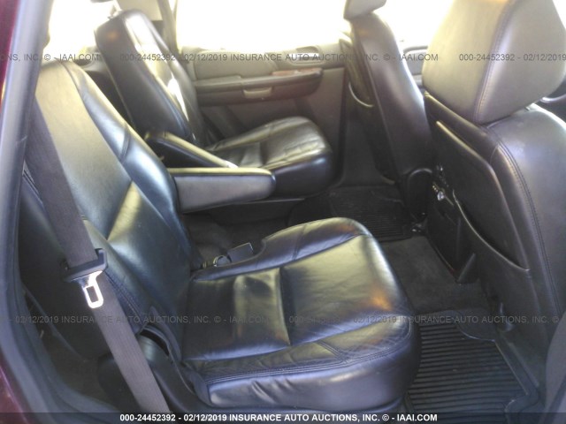 1GYFK13249R156357 - 2009 CADILLAC ESCALADE BURGUNDY photo 8