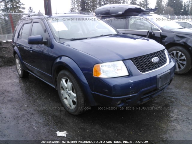 1FMZK06195GA54313 - 2005 FORD FREESTYLE LIMITED BLUE photo 1