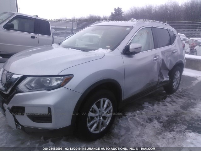 KNMAT2MV1KP503947 - 2019 NISSAN ROGUE SILVER photo 2