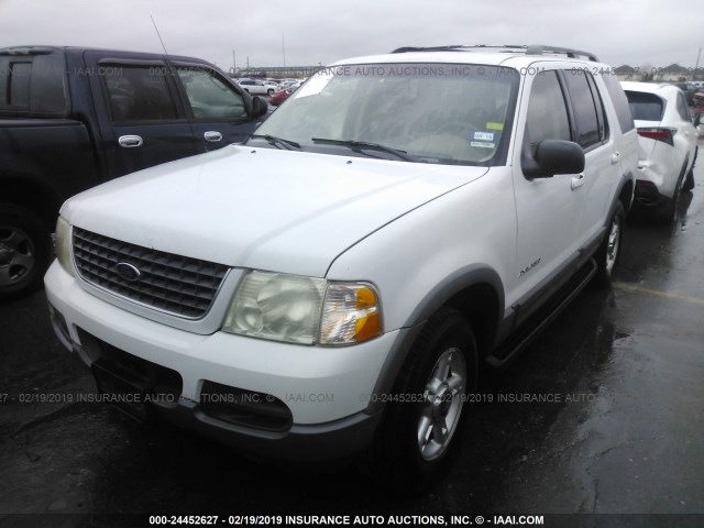 1FMZU63E32ZA29492 - 2002 FORD EXPLORER XLT WHITE photo 2