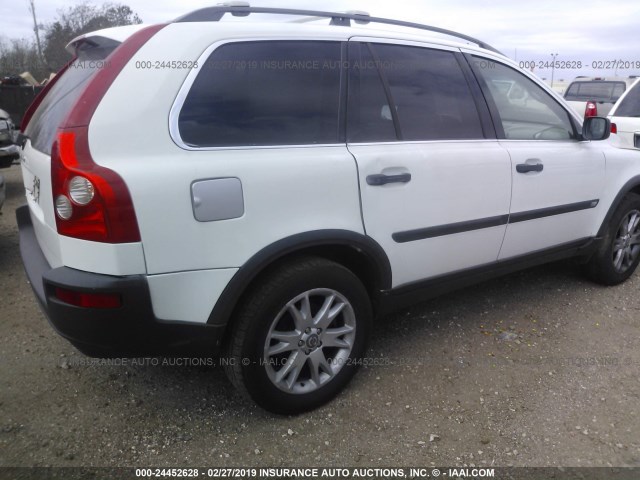 YV4CY592361305077 - 2006 VOLVO XC90 WHITE photo 6